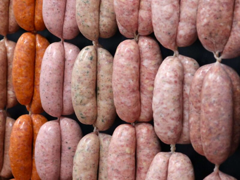 Slomers Sausage Factory Ltd | Traditional pork sausage | Traditional pork with fine herbs | Cumberland sausage