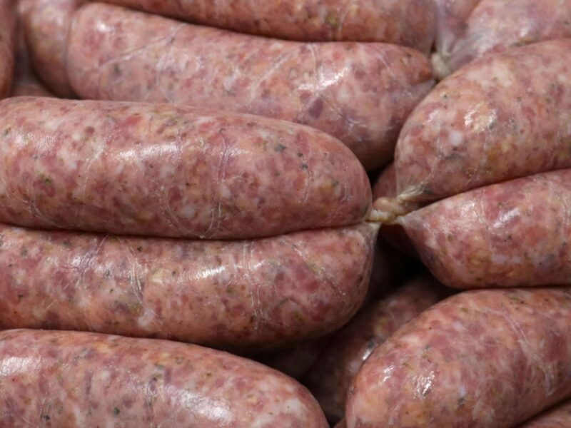 Slomers Sausage Factory Ltd | Traditional pork sausage | Traditional pork with fine herbs | Cumberland sausage