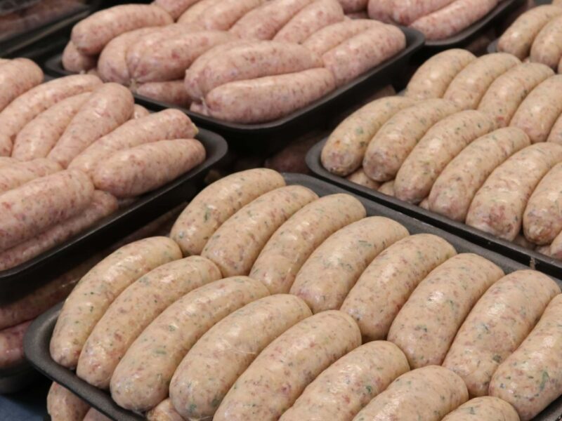 Slomers Sausage Factory Ltd | Traditional pork sausage | Traditional pork with fine herbs | Cumberland sausage