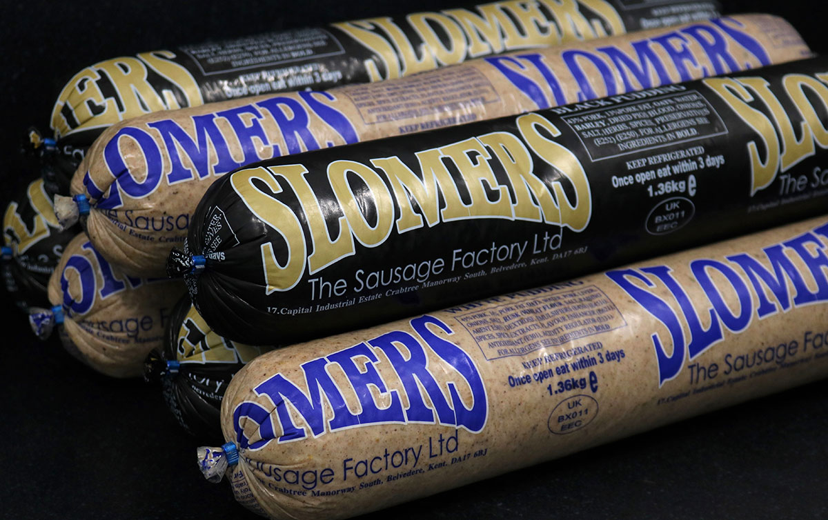 Slomers Sausage Factory Ltd | Traditional pork sausage | Traditional pork with fine herbs | Cumberland sausage